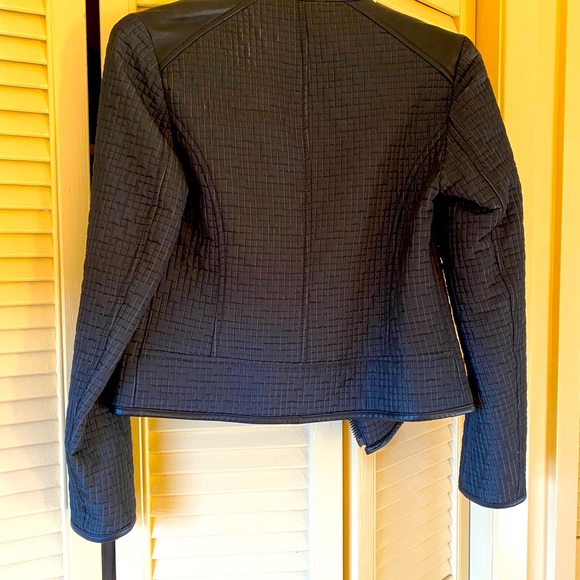 All Saints motorbike jacket. Dark grey/black. Size 4US. - Picture 2 of 2